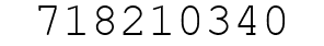 Number 718210340.