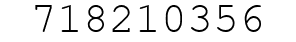 Number 718210356.
