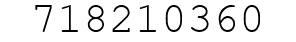 Number 718210360.