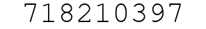 Number 718210397.