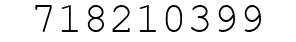 Number 718210399.