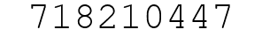 Number 718210447.