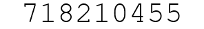 Number 718210455.