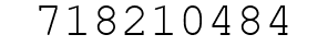 Number 718210484.