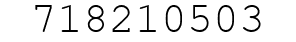 Number 718210503.
