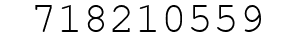 Number 718210559.