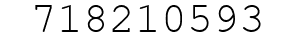 Number 718210593.