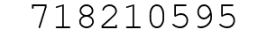 Number 718210595.