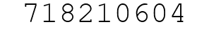 Number 718210604.