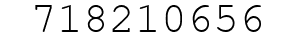 Number 718210656.