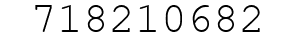 Number 718210682.