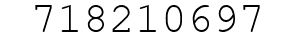 Number 718210697.