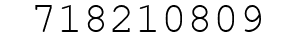 Number 718210809.