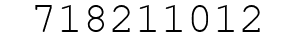 Number 718211012.