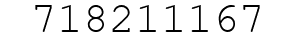 Number 718211167.