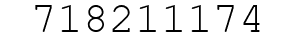 Number 718211174.