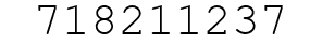 Number 718211237.