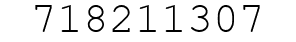 Number 718211307.