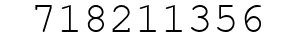 Number 718211356.
