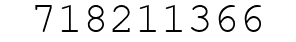 Number 718211366.