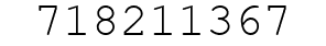 Number 718211367.