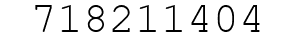 Number 718211404.