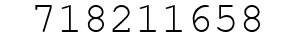Number 718211658.