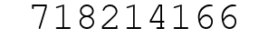 Number 718214166.