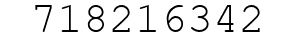 Number 718216342.