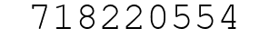 Number 718220554.