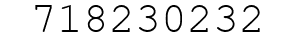 Number 718230232.
