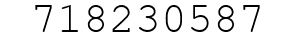 Number 718230587.