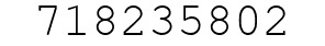 Number 718235802.