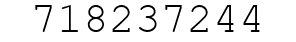 Number 718237244.