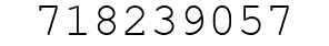 Number 718239057.