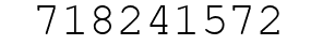 Number 718241572.
