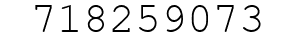 Number 718259073.