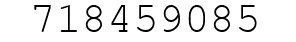 Number 718459085.