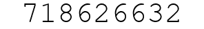 Number 718626632.