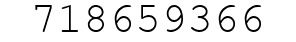 Number 718659366.