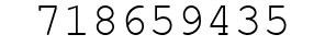 Number 718659435.