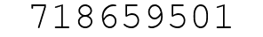 Number 718659501.
