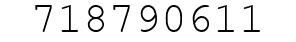 Number 718790611.