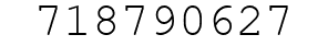 Number 718790627.