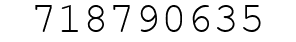 Number 718790635.