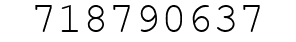Number 718790637.