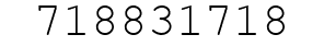 Number 718831718.
