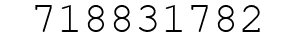 Number 718831782.