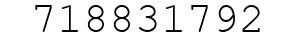 Number 718831792.
