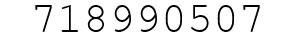 Number 718990507.